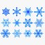Snowflakes Set