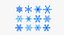 Snowflakes Set