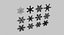 Snowflakes Set
