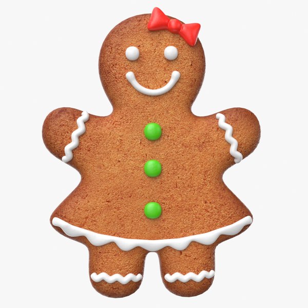 Gingerbread Man USDz Models for Download | TurboSquid