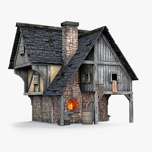 Medieval Blacksmith Forge