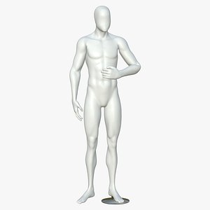 Mannequin Full Body Male 3D