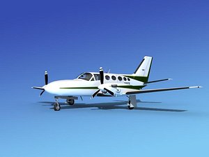 3d model scale cessna 425 conquest