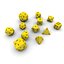 Polyhedral Dice Set - Yellow