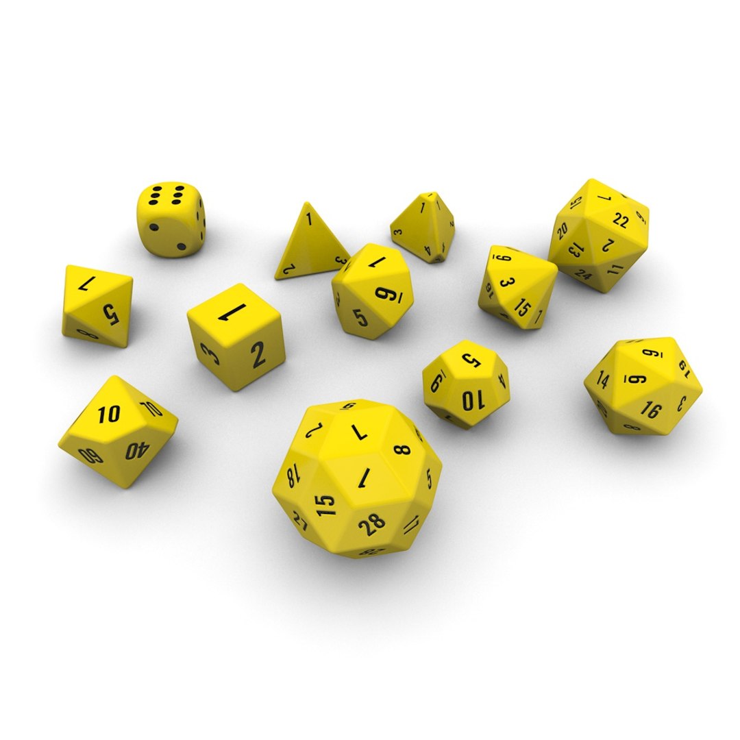 3d max polyhedral dice set - https://p.turbosquid.com/ts-thumb/pw/32GTnr/CvzPAA3w/dice_yellow_04/jpg/1466458670/1920x1080/fit_q87/97efab0b8424268832c3314fa675d5aad66935c1/dice_yellow_04.jpg