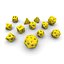 Polyhedral Dice Set - Yellow