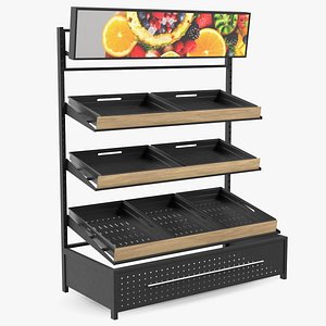 Grocery Display Rack