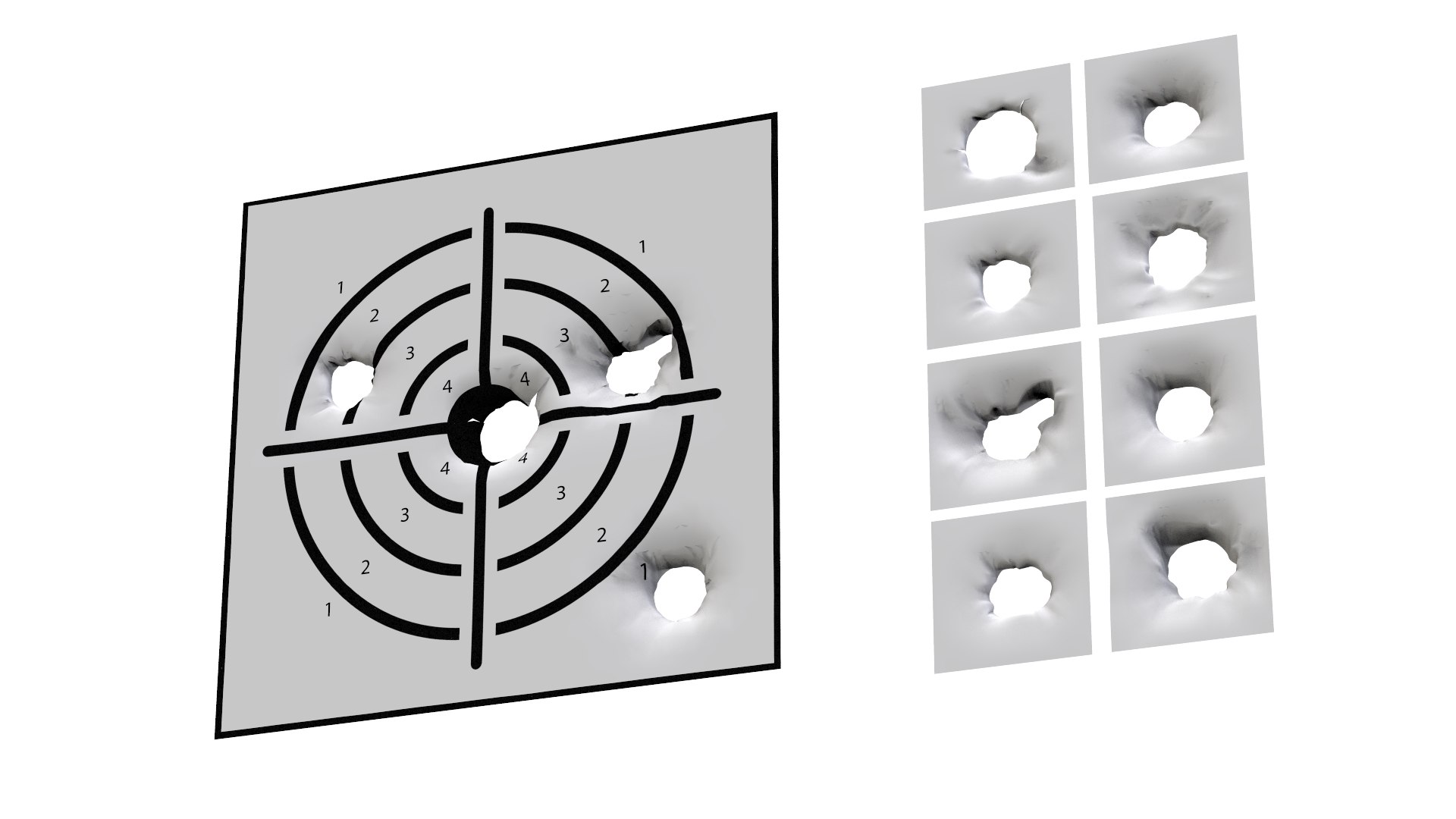 3D model Target Bullet Holes with 8 Holes Shapes https://p.turbosquid.com/ts-thumb/pw/AQN7FW/Zk/untitled.11223/png/1739993766/1920x1080/fit_q87/0b8760178dd719e4b7cf7961122ea4e2e3ec918c/untitled.11223.jpg