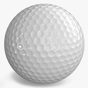 3D Golf Ball model
