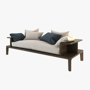 3d model sofa platform neri hu