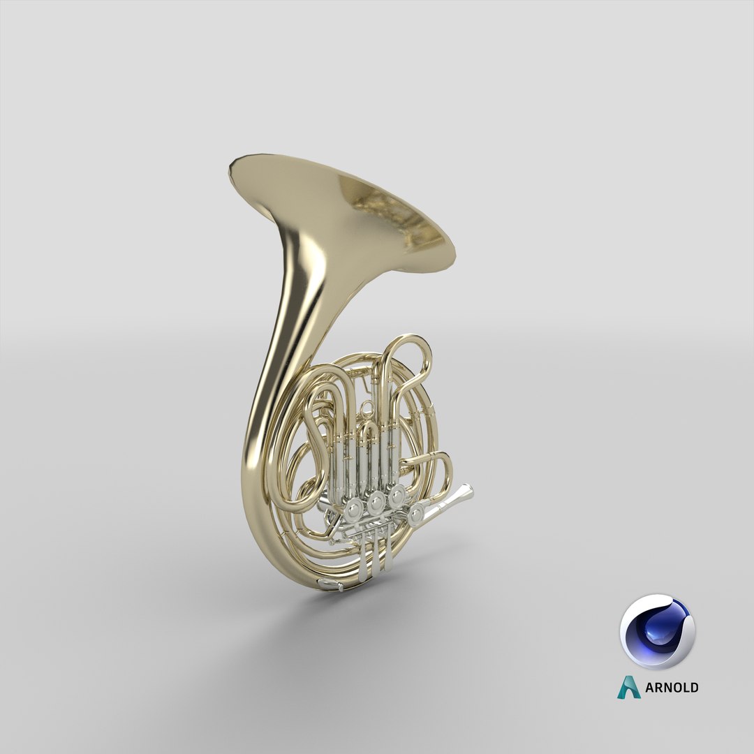 French Horn model TurboSquid 1992262