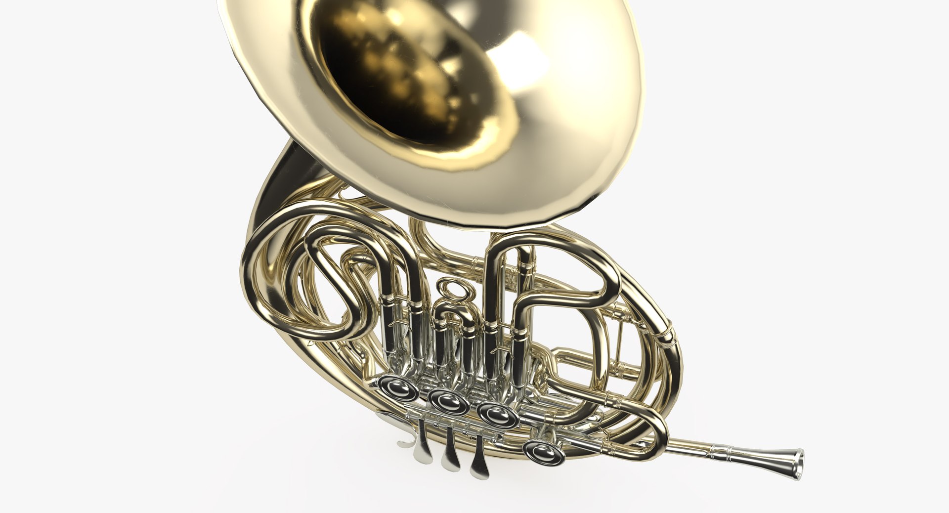 French Horn model TurboSquid 1992262