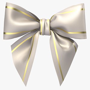 3D model realistic gift bow