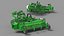 Agricultural Beet Harvester Tool Green