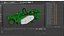Agricultural Beet Harvester Tool Green
