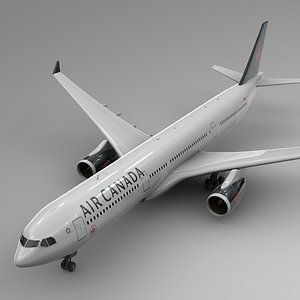 airbus a330-300 air canada 3D model