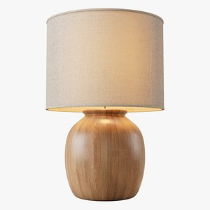 3D model Home Art Table Lamp Model