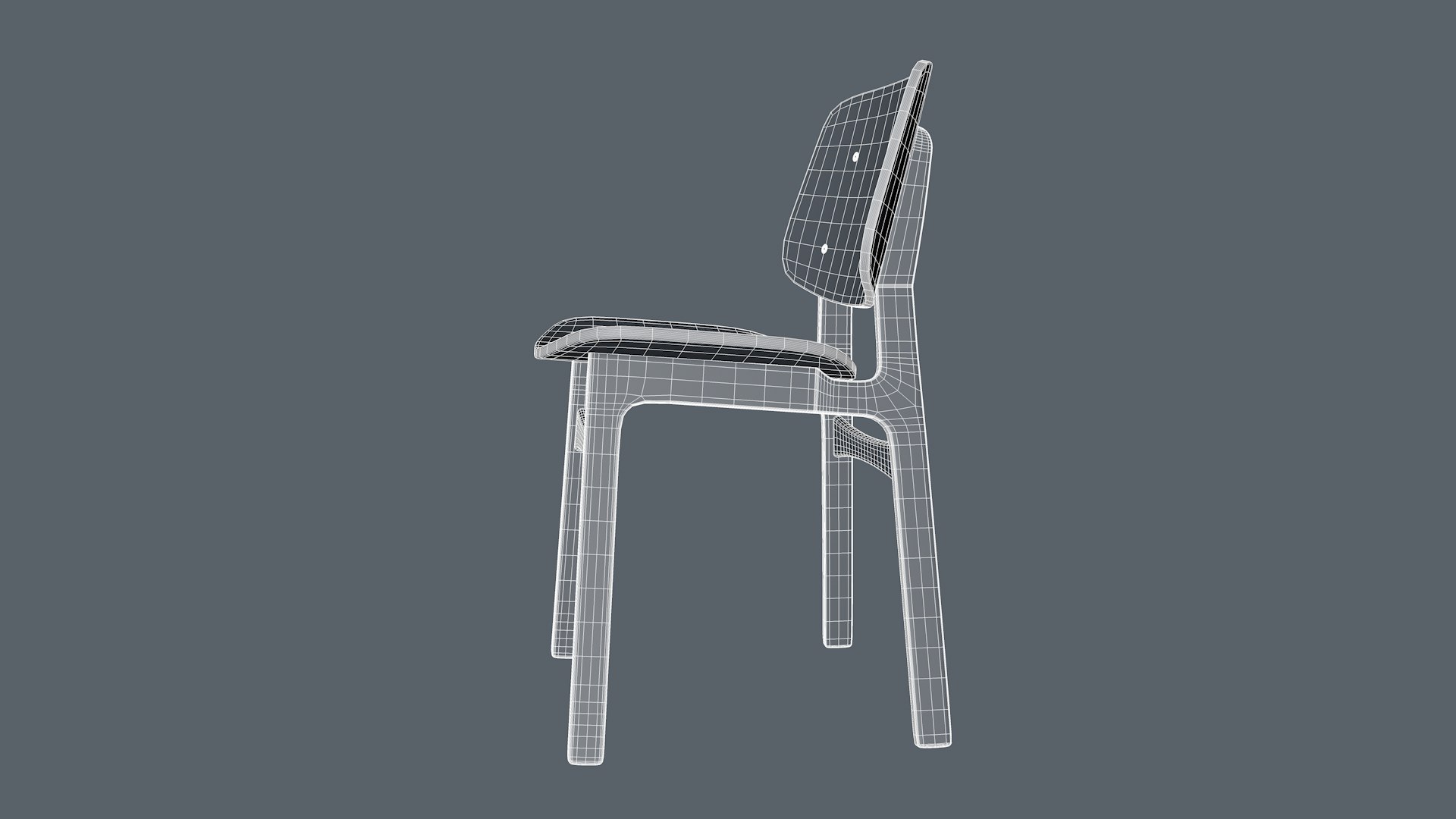 3D Soeborg Wood Chair - TurboSquid 1920572