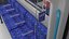 Londoner U-Bahn-Zug Metro manipuliert