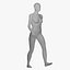Animated Female Mannequin 3D model
