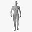 Animated Female Mannequin 3D model