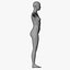 Animated Female Mannequin 3D model