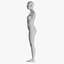 Animated Female Mannequin 3D model