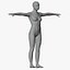 Animated Female Mannequin 3D model