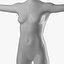 Animated Female Mannequin 3D model