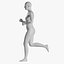 Animated Female Mannequin 3D model