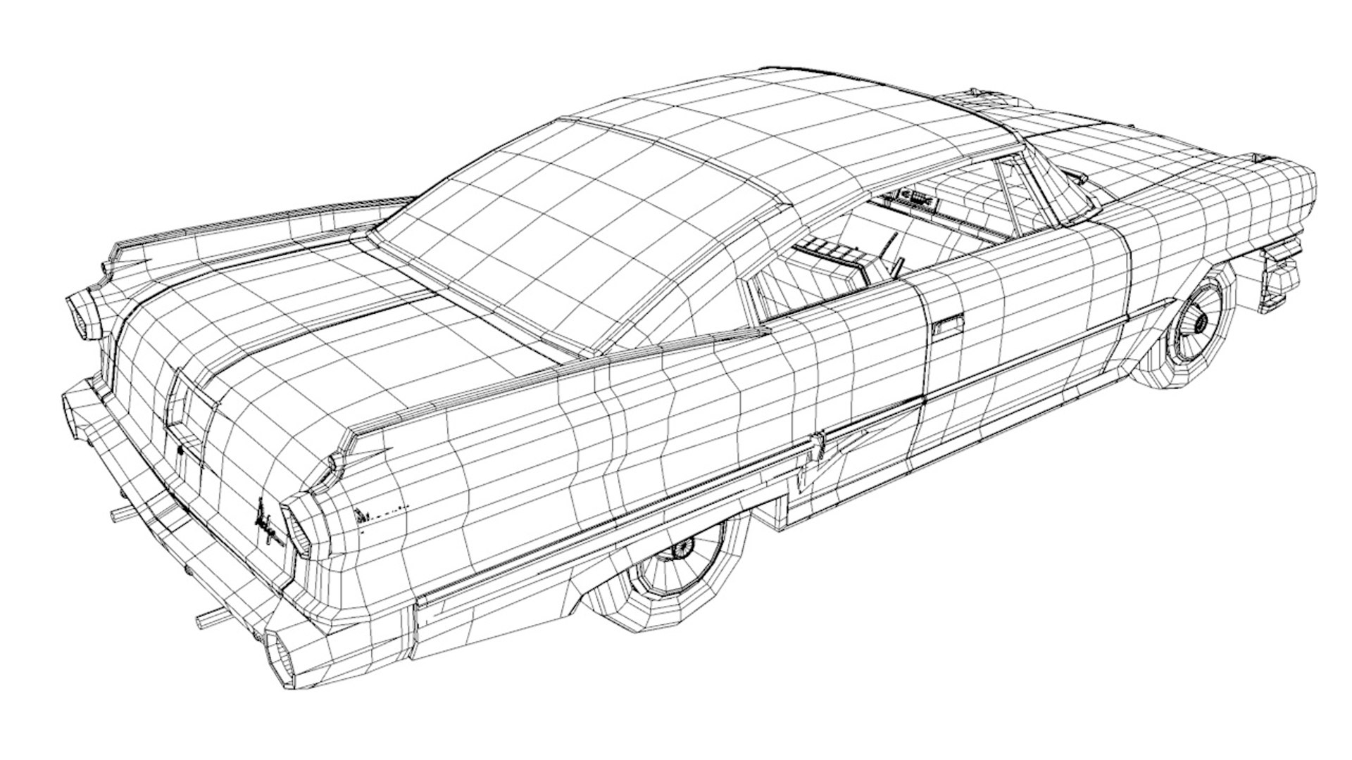 3D Phoenix Coupe Dodge - TurboSquid 1596480