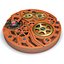 watch mechanism 3d model