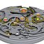 watch mechanism 3d model