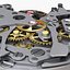 watch mechanism 3d model