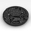 watch mechanism 3d model