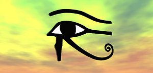 3D model eye horus