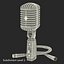 Classic Studio Microphone 2 3D Models Set