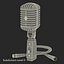 Classic Studio Microphone 2 3D Models Set