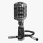 Classic Studio Microphone 2 3D Models Set