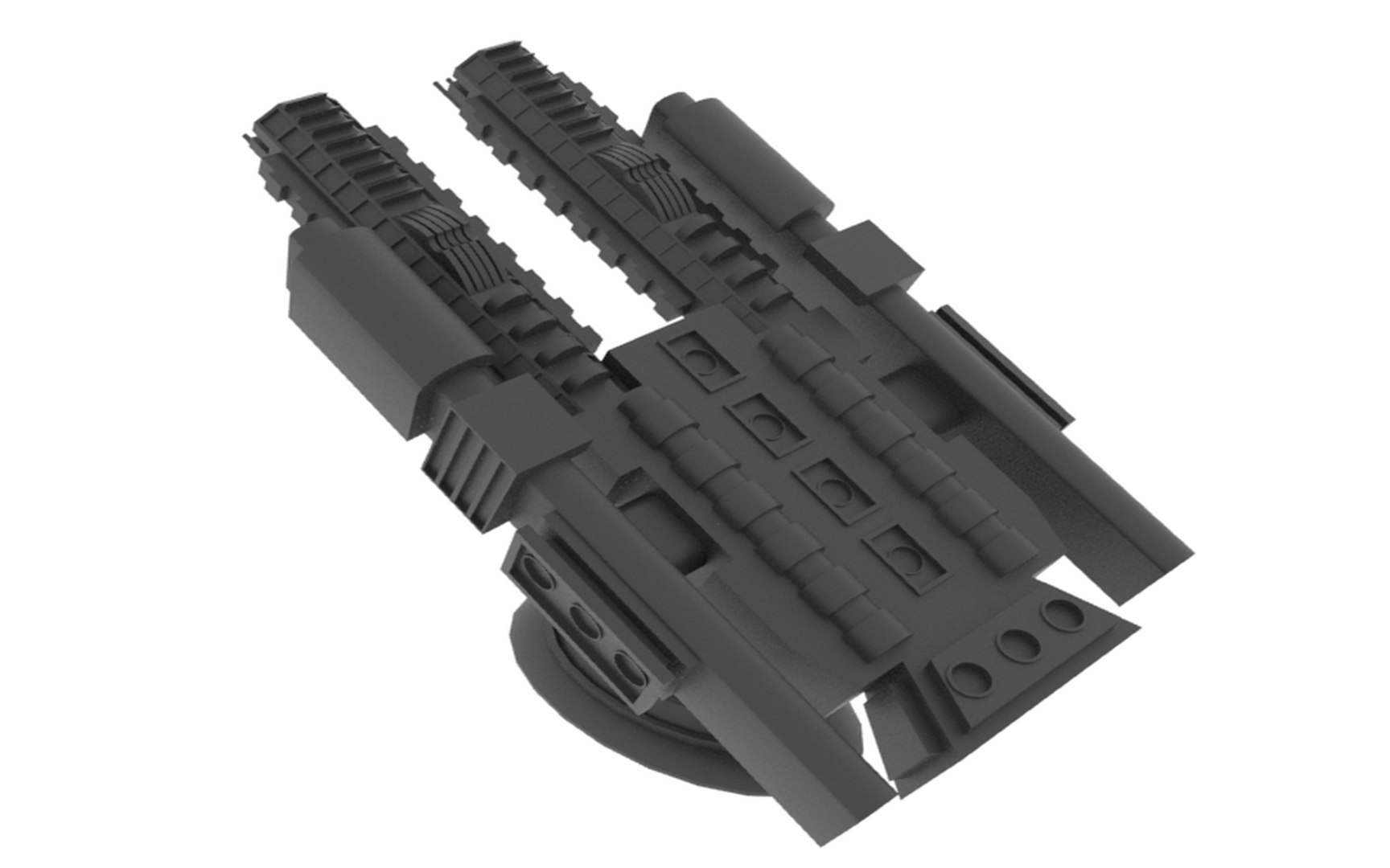 TX - 800 Spaceship 3D - TurboSquid 1811735