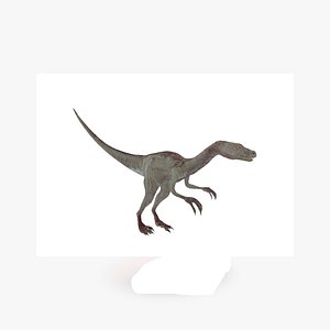 velociraptor dinosaur 3D