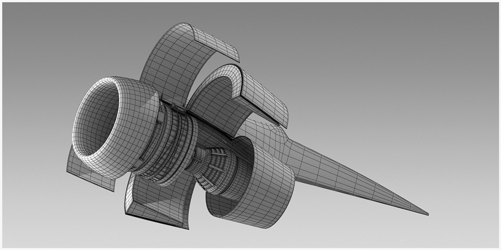 3D Model Boeing 757 Family Engine - TurboSquid 1462018