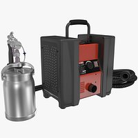 HVLP Turbine Paint Sprayer Set