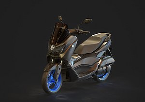 3D Base model Yamaha Nmax 125 2025