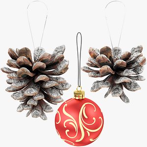 Christmas Ornaments Collection V9