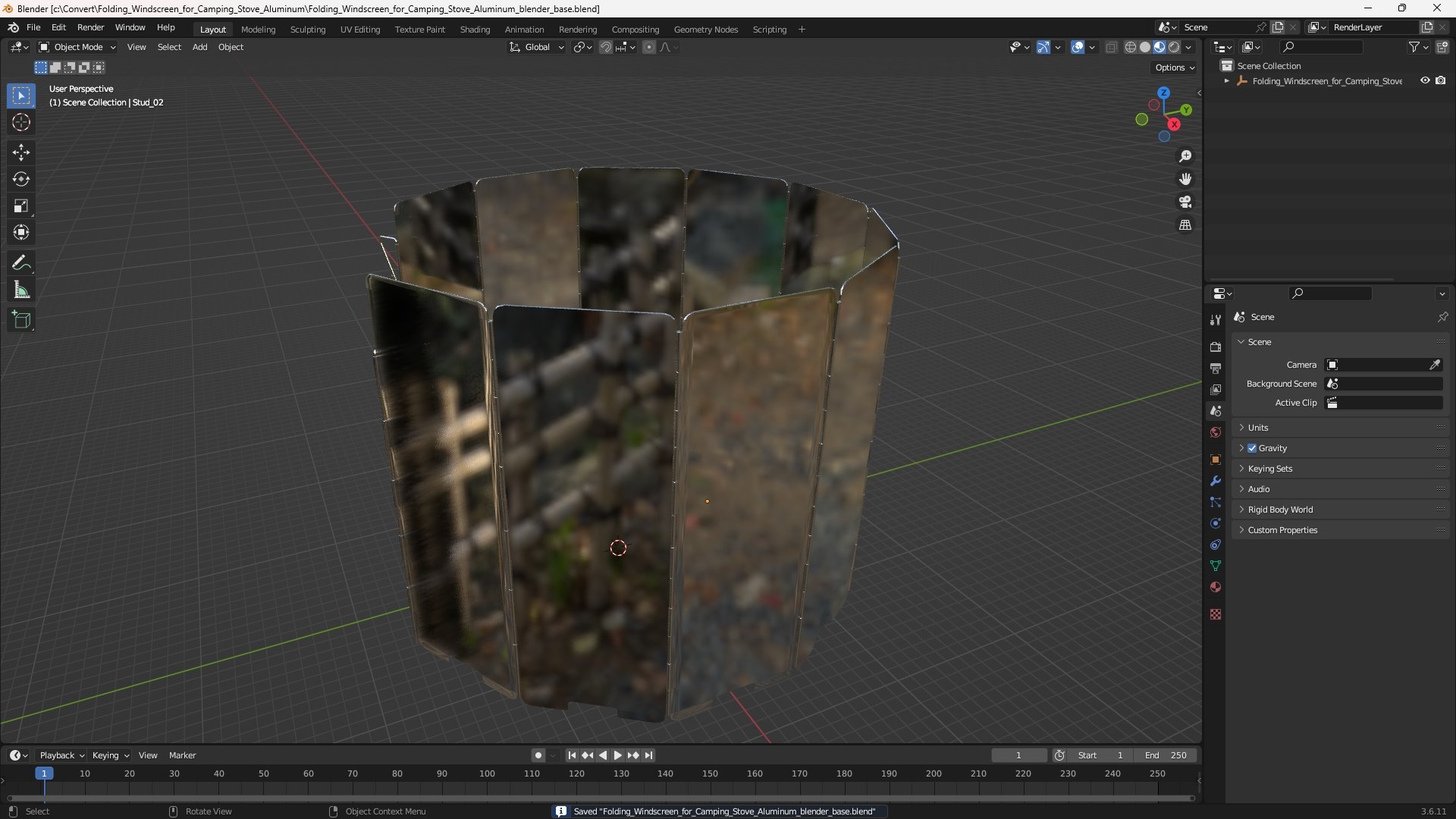 3D Folding Windscreen for Camping Stove Aluminum https://p.turbosquid.com/ts-thumb/px/Cb4UFl/KR/folding_windscreen_for_camping_stove_aluminum_1001/jpg/1755068242/1920x1080/fit_q87/40ff7a440dc2cf100f26b0e655ab2562ba715cc0/folding_windscreen_for_camping_stove_aluminum_1001.jpg
