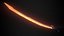 Thermal katana 3D model