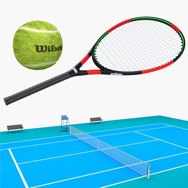 tennis court 3D