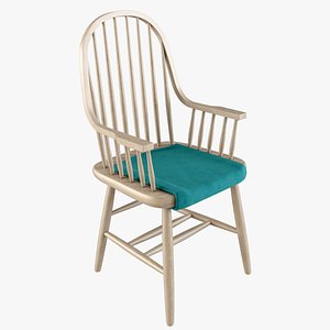 3d model carriage chair
