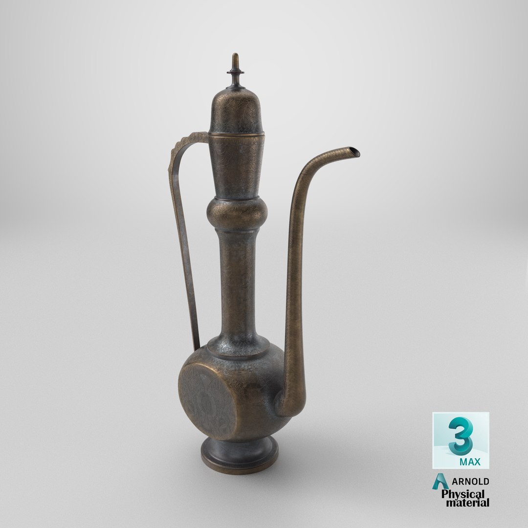 3D Vintage Arabic Jug Dark Bronze model https://p.turbosquid.com/ts-thumb/px/Mnk1w2/K7/stemcell_max_physical_render/png/1785432409/1920x1080/fit_q87/810339f9bc3e3340fd1891cc46bc943026bc8ad3/stemcell_max_physical_render.jpg